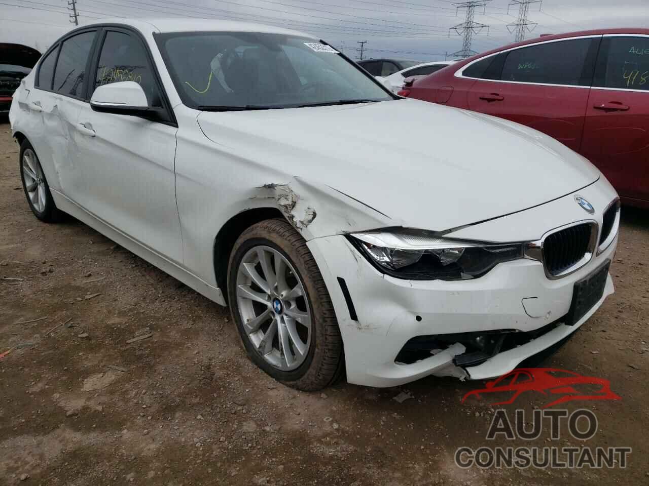 BMW 3 SERIES 2016 - WBA8A3C50GK690613