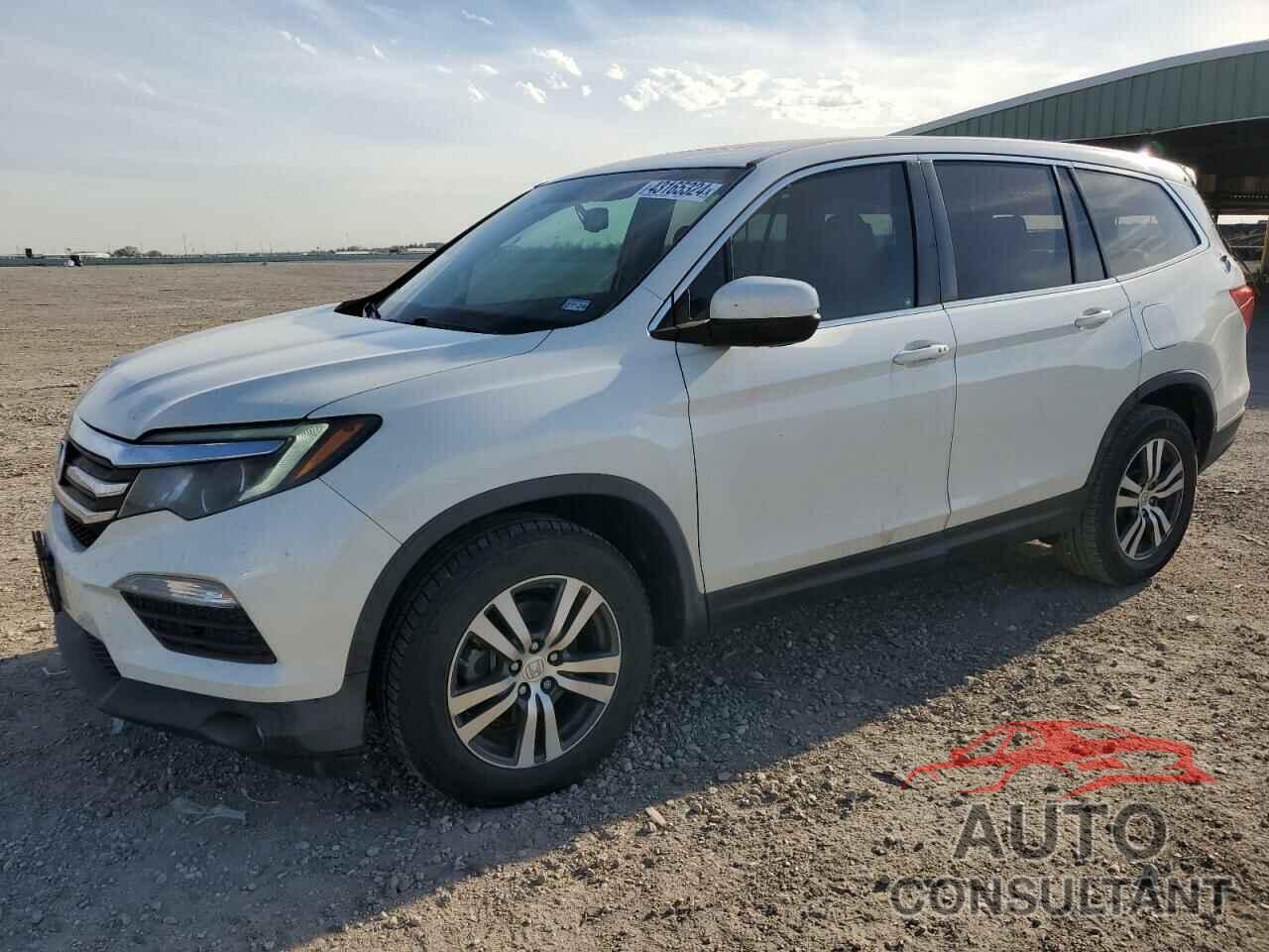 HONDA PILOT 2016 - 5FNYF6H53GB079051