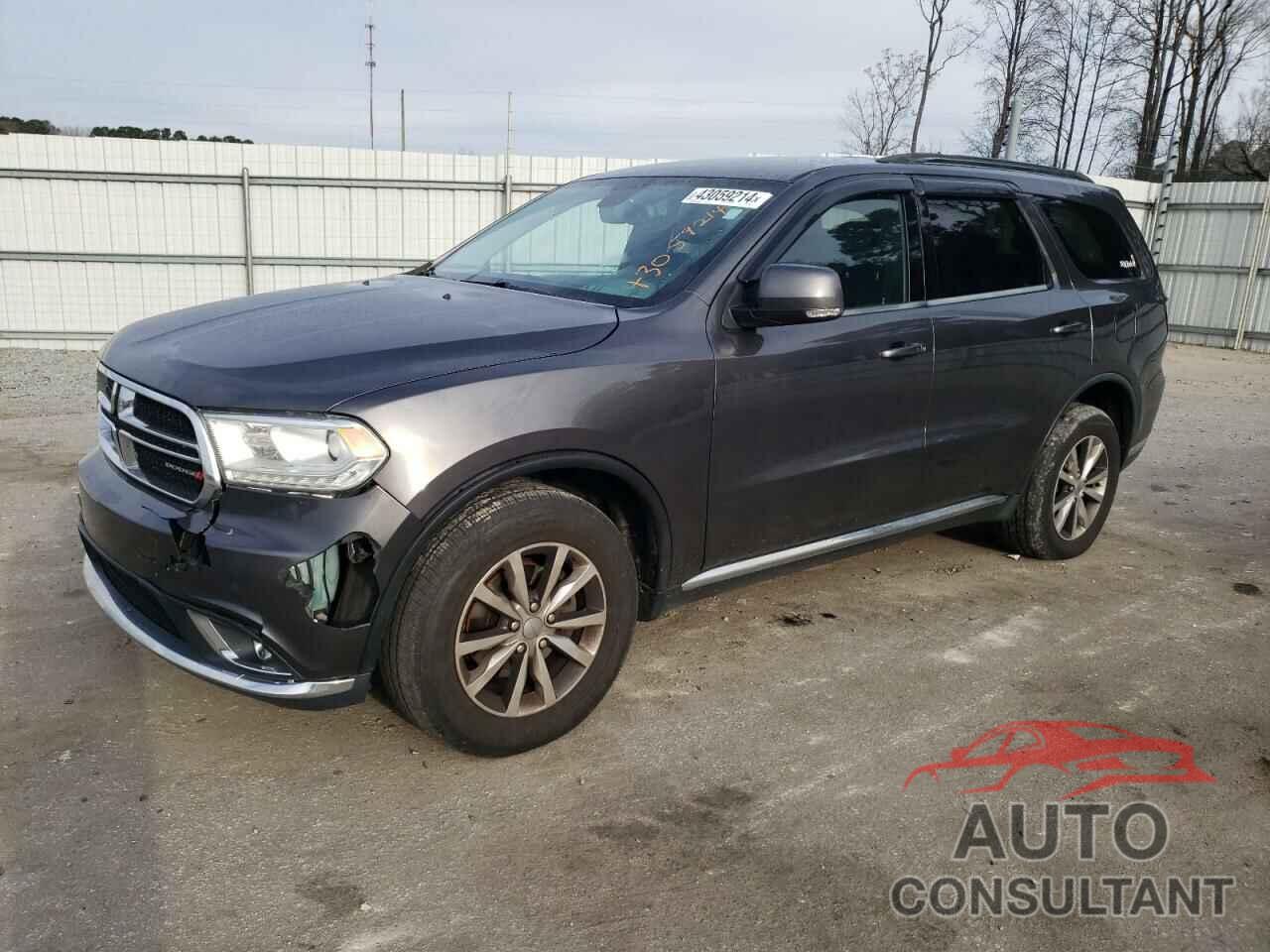 DODGE DURANGO 2016 - 1C4RDJDG8GC353619