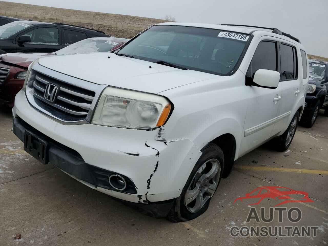 HONDA PILOT 2014 - 5FNYF3H77EB015608