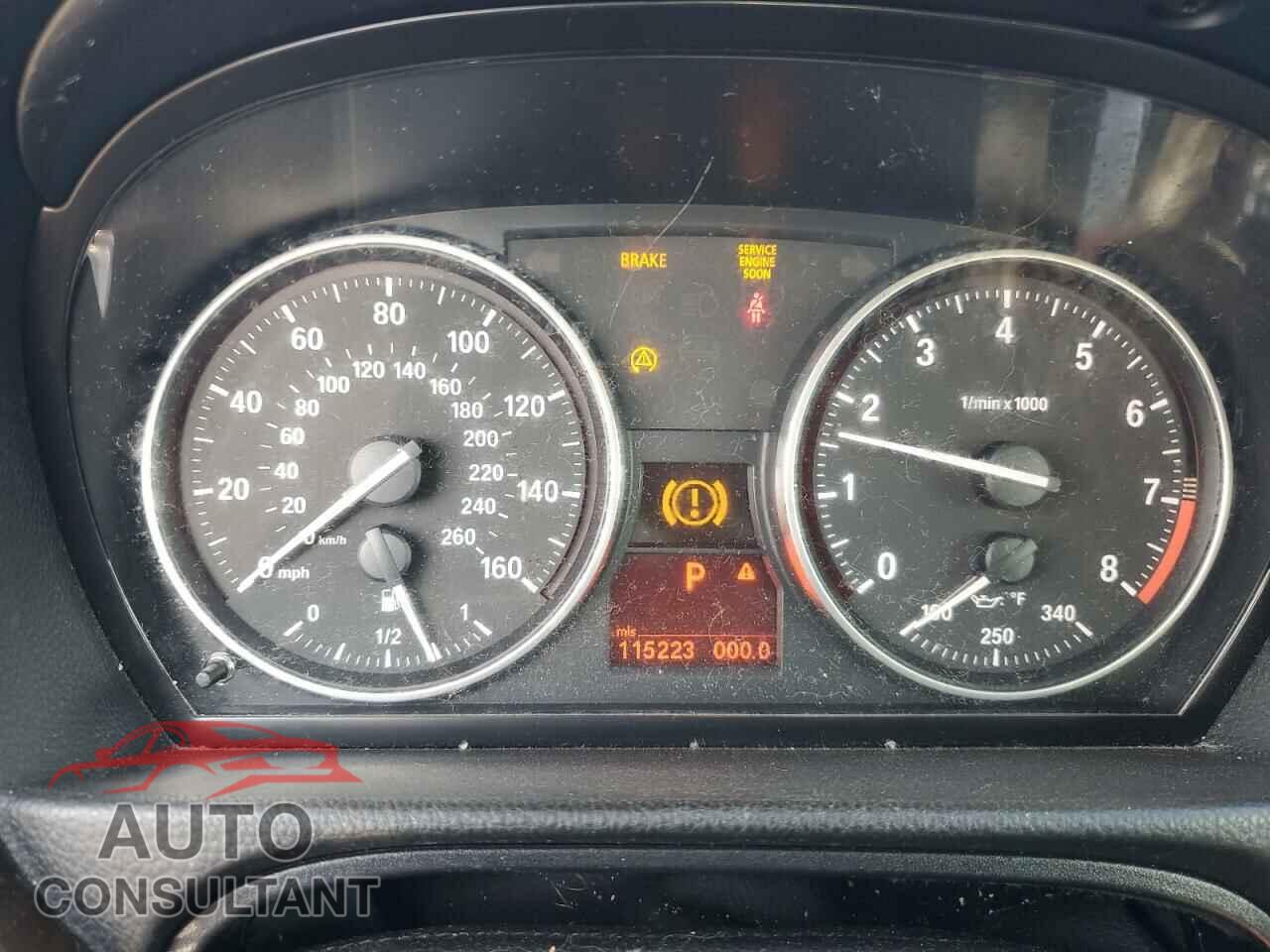 BMW 3 SERIES 2011 - WBAKF9C58BE261561