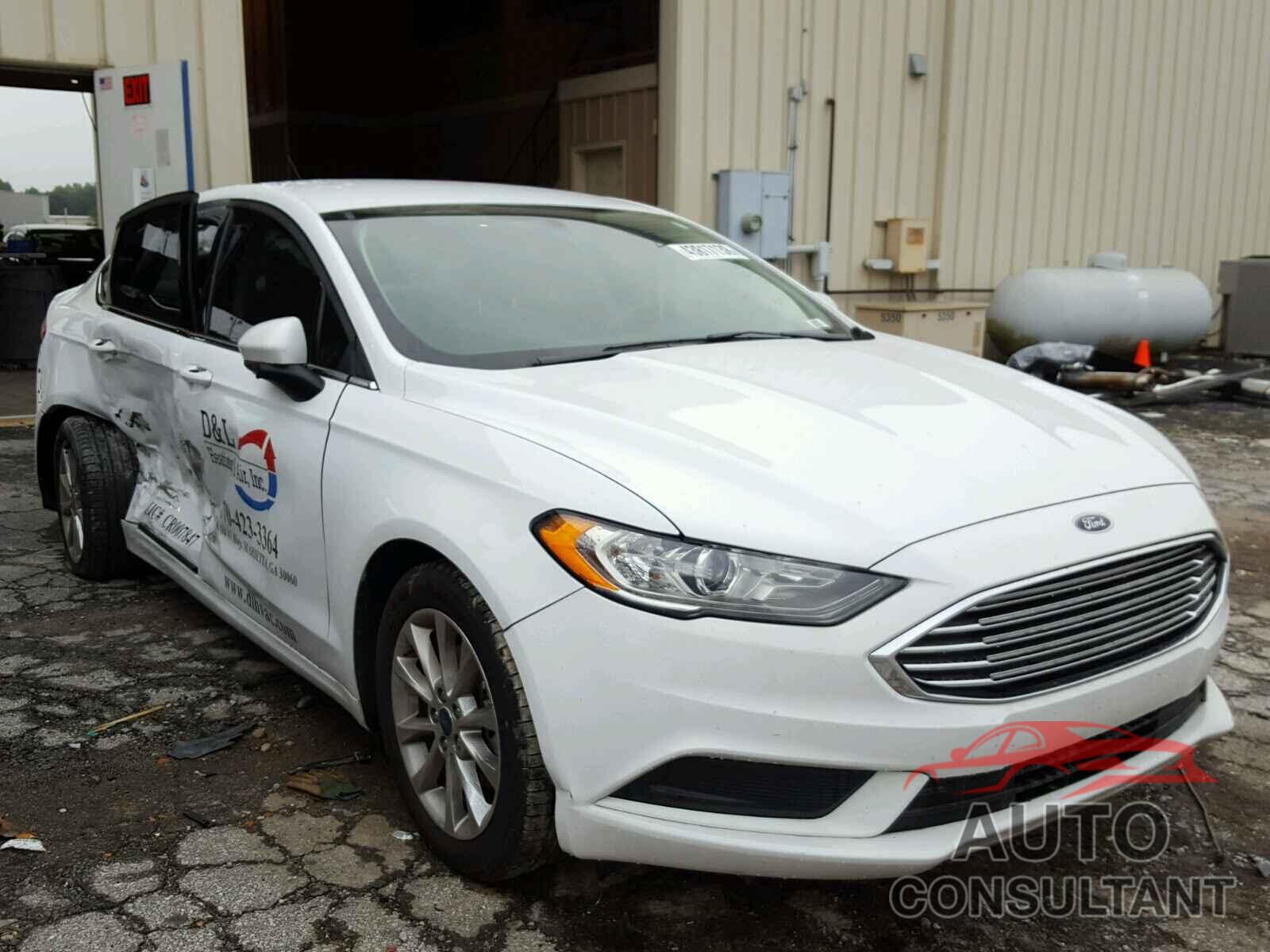 FORD FUSION 2017 - 3FA6P0H7XHR320516
