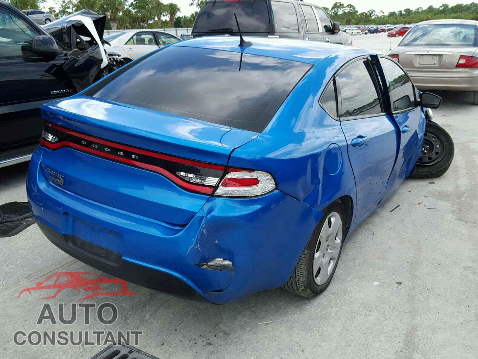 DODGE DART 2015 - 1C3CDFAA2FD200721