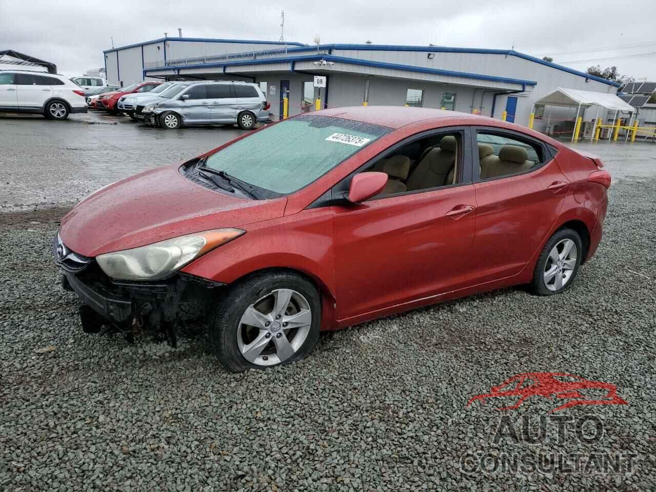 HYUNDAI ELANTRA 2011 - KMHDH4AE5BU156361