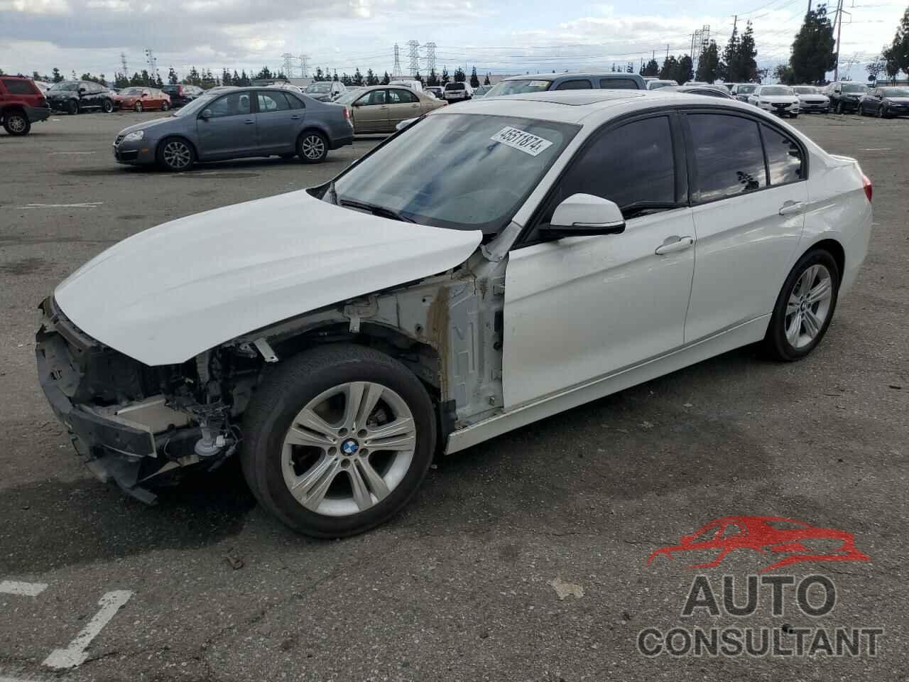 BMW 3 SERIES 2016 - WBA8E9G53GNU28245