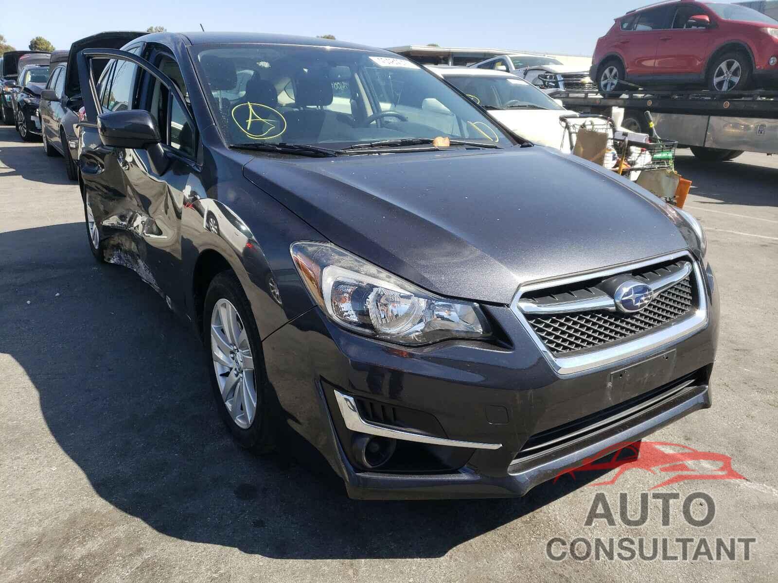 SUBARU IMPREZA 2016 - JF1GPAB64G8263739
