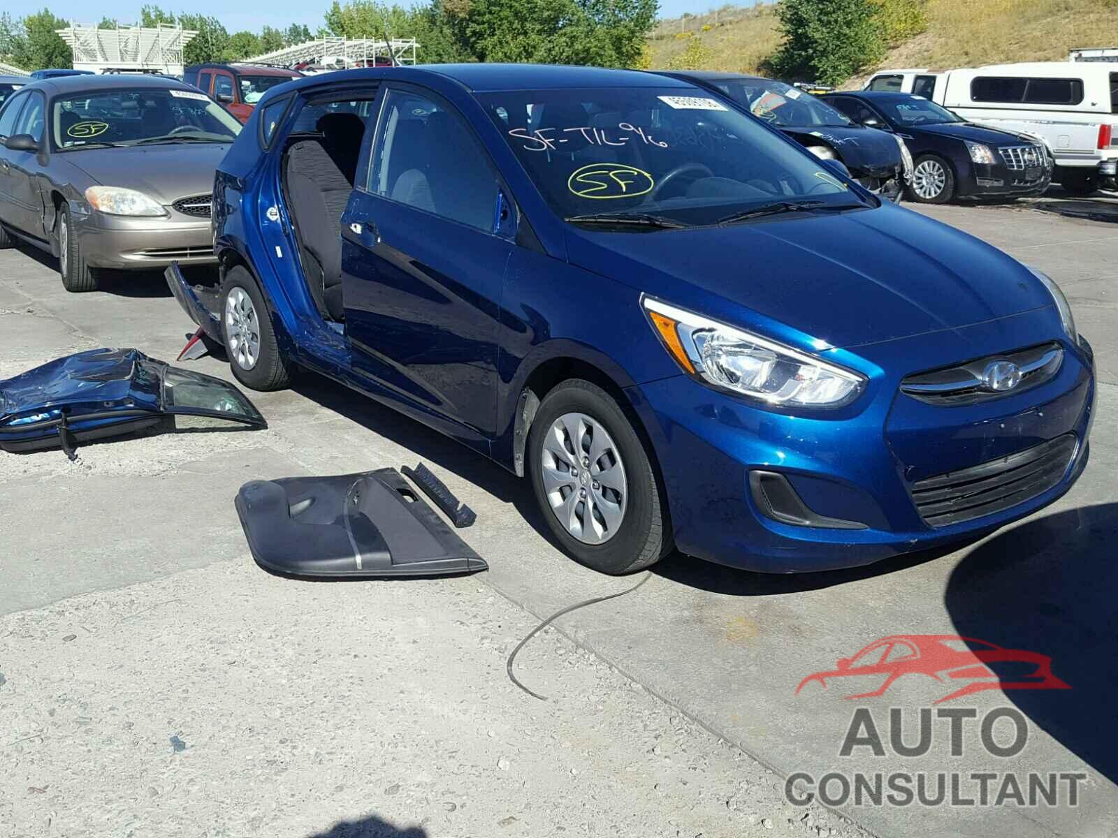 HYUNDAI ACCENT 2016 - KMHCT5AE3GU267871