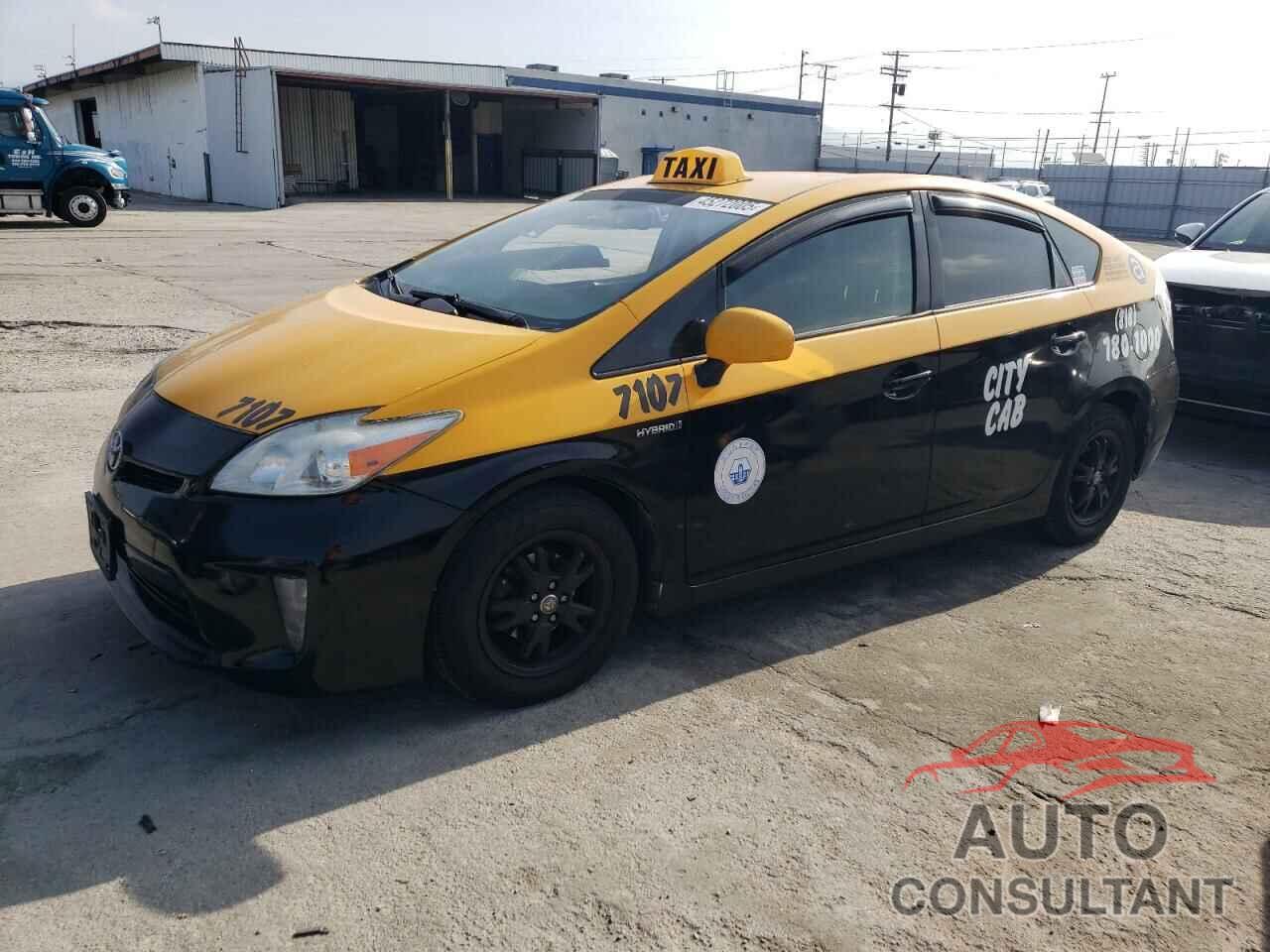 TOYOTA PRIUS 2015 - JTDKN3DU4F0451059