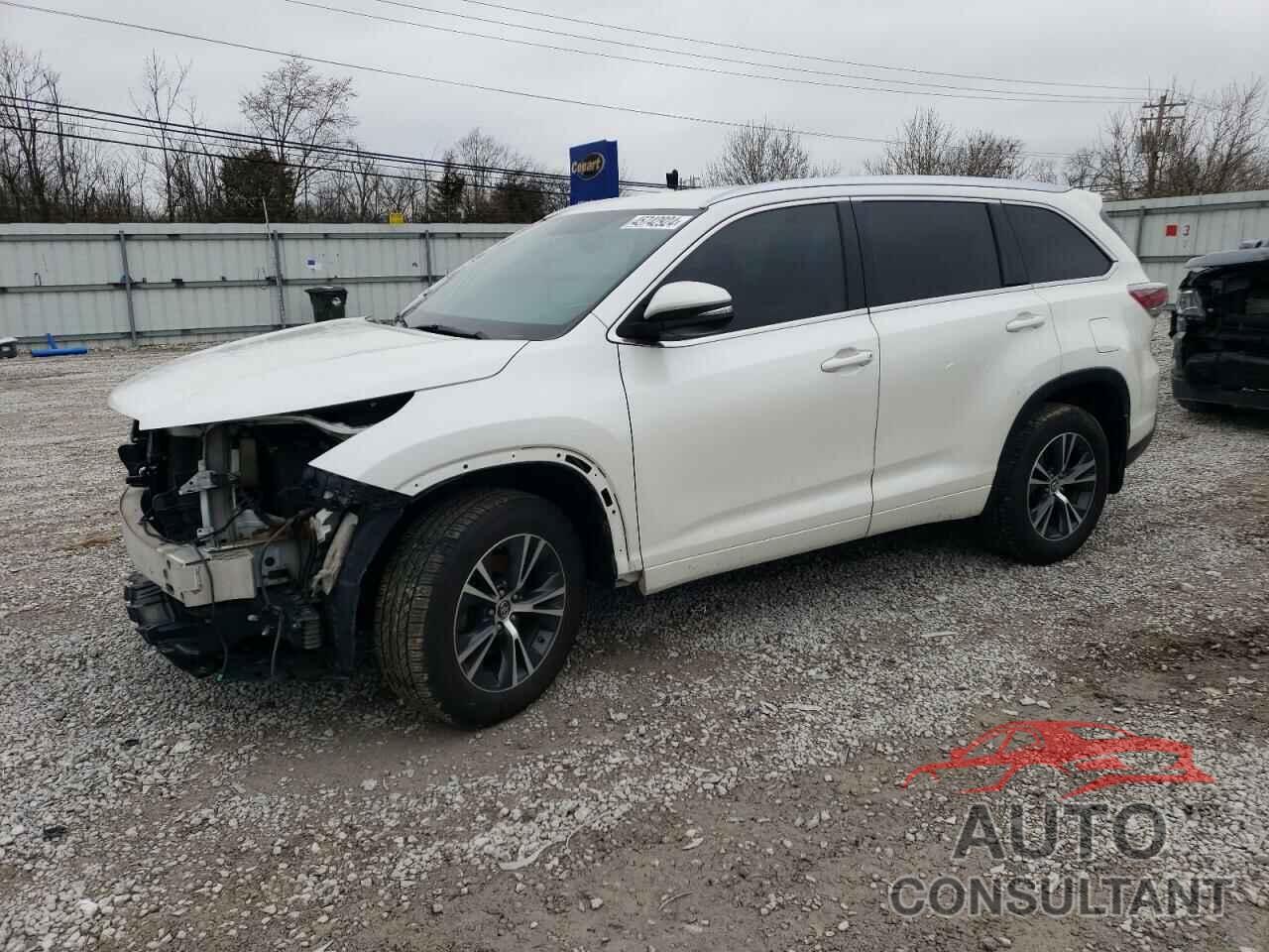 TOYOTA HIGHLANDER 2016 - 5TDJKRFH4GS339741