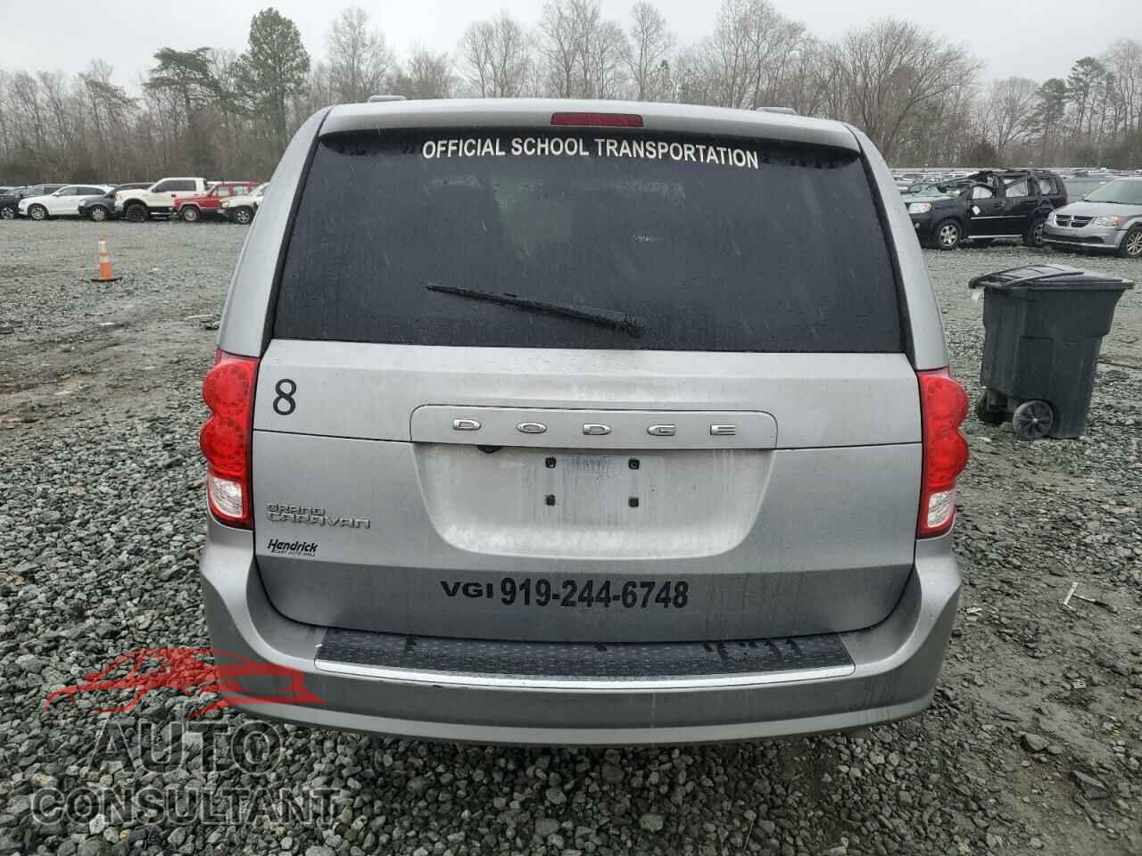 DODGE CARAVAN 2019 - 2C4RDGBG4KR602391