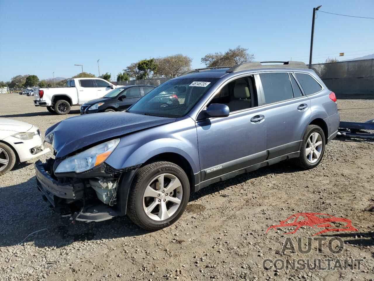 SUBARU OUTBACK 2014 - 4S4BRBLC1E3326410