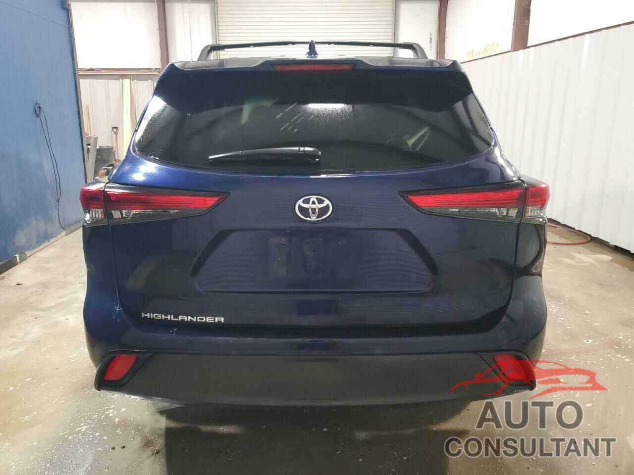 TOYOTA HIGHLANDER 2021 - 5TDCZRAH3MS531241
