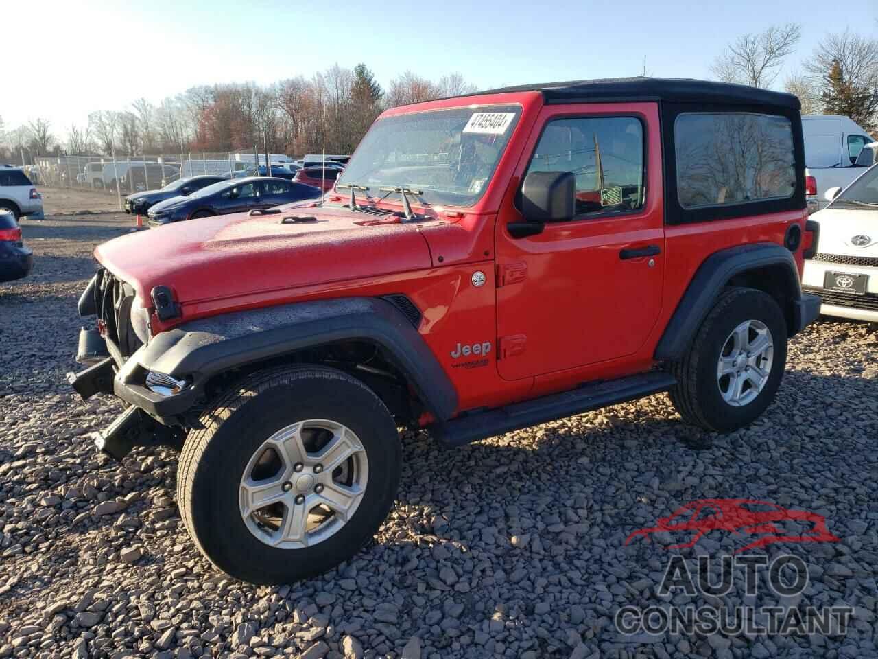 JEEP WRANGLER 2019 - 1C4GJXAG6KW564333