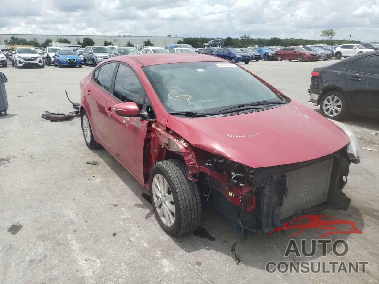 KIA FORTE 2016 - KNAFX4A64G5568620