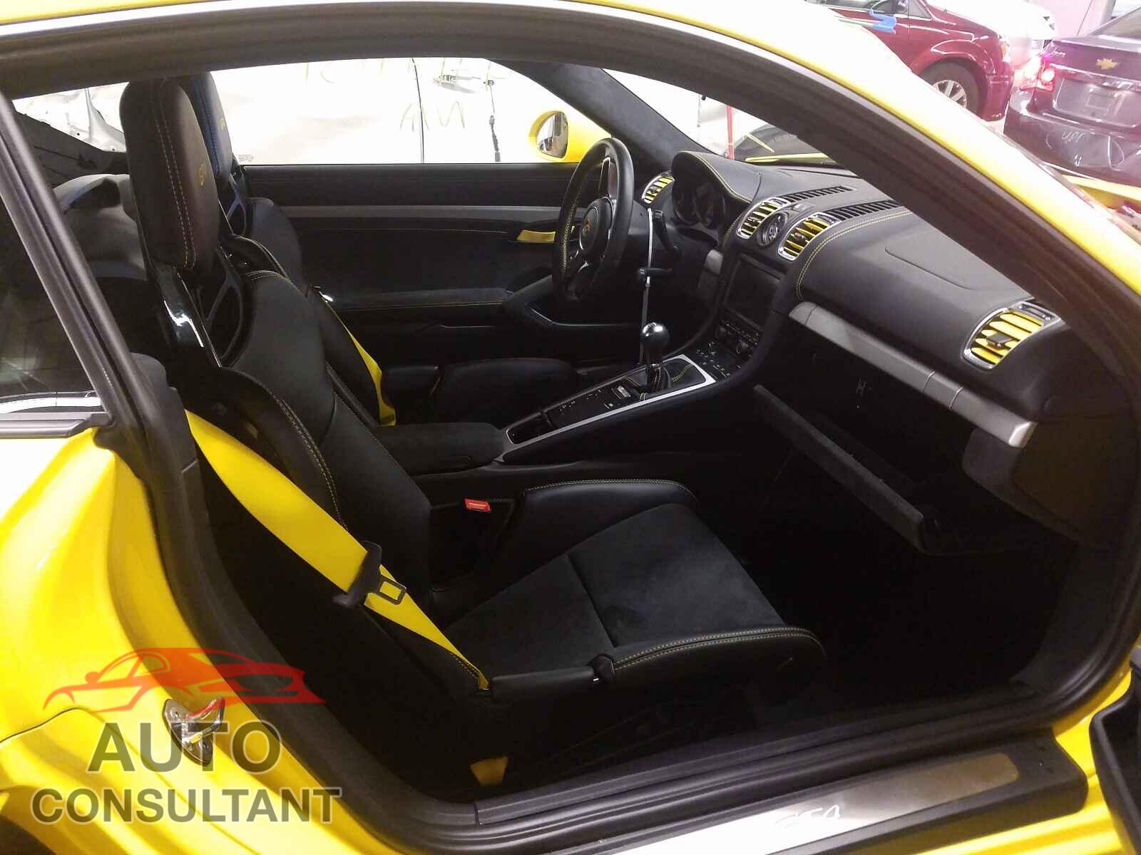 PORSCHE CAYMAN 2016 - WP0AC2A83GK197837