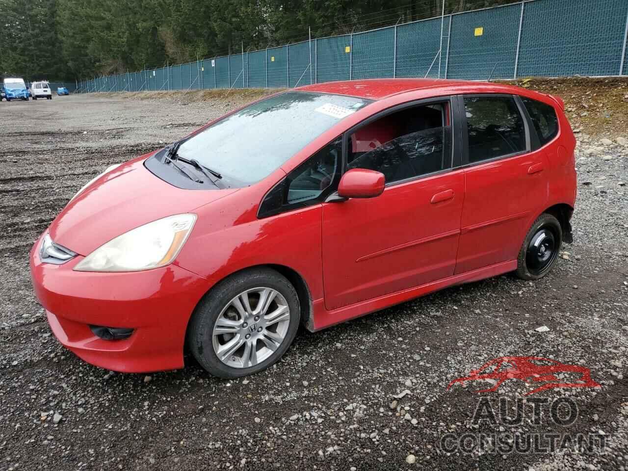 HONDA FIT 2009 - JHMGE884X9S053214