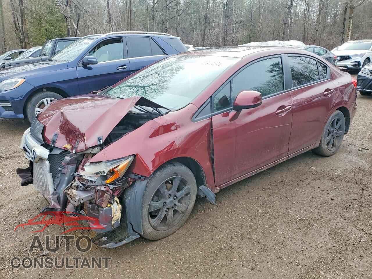 HONDA CIVIC 2012 - 2HGFB2F90CH018604