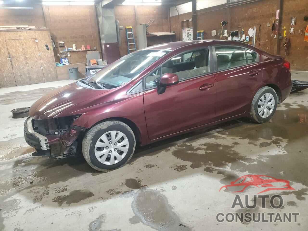 HONDA CIVIC 2012 - 19XFB2F56CE337173