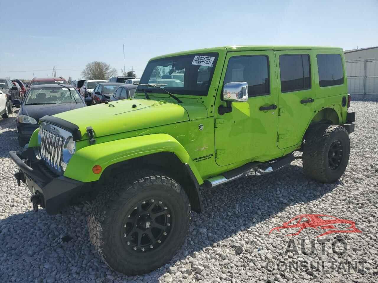 JEEP WRANGLER 2013 - 1C4BJWEG6DL537393