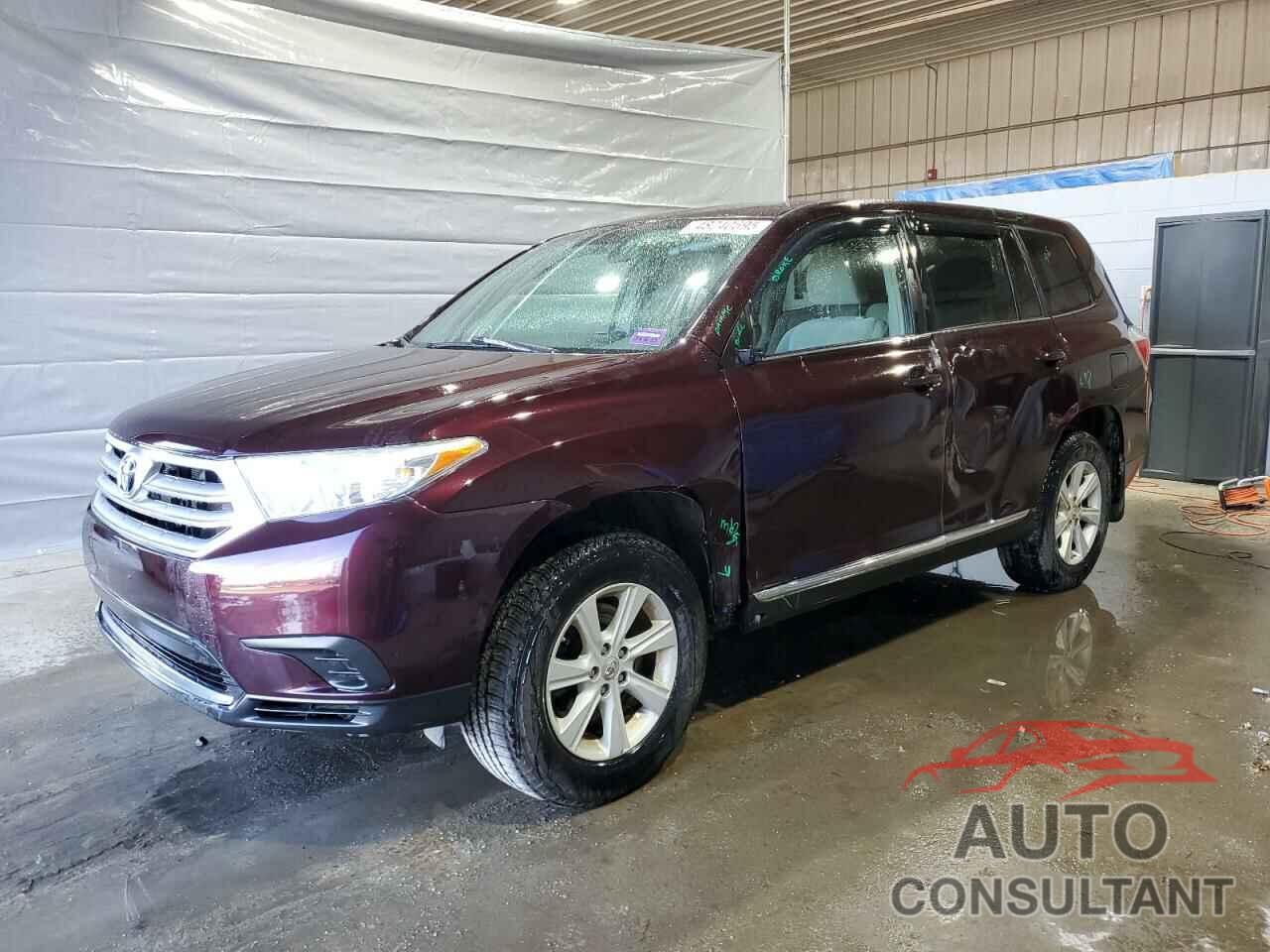 TOYOTA HIGHLANDER 2013 - 5TDBK3EH4DS211580