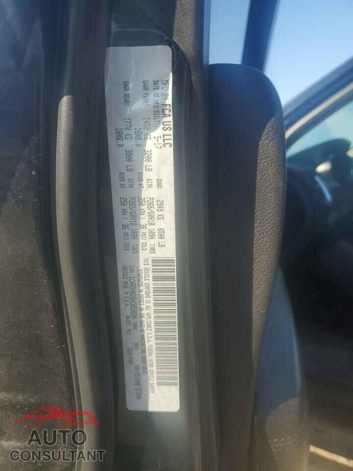 DODGE DURANGO 2017 - 1C4RDHAG9HC859684