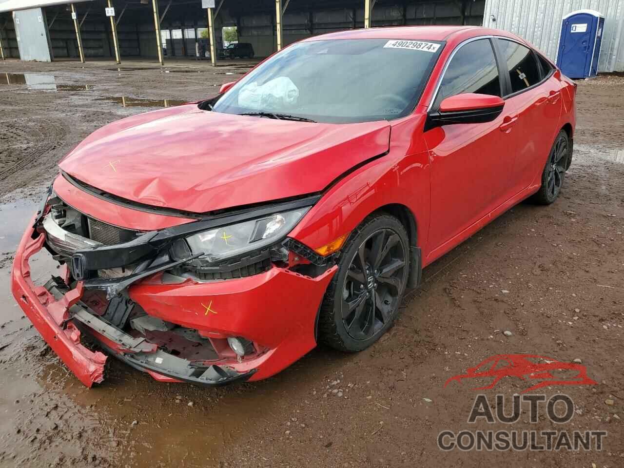 HONDA CIVIC 2019 - 2HGFC2F85KH512217