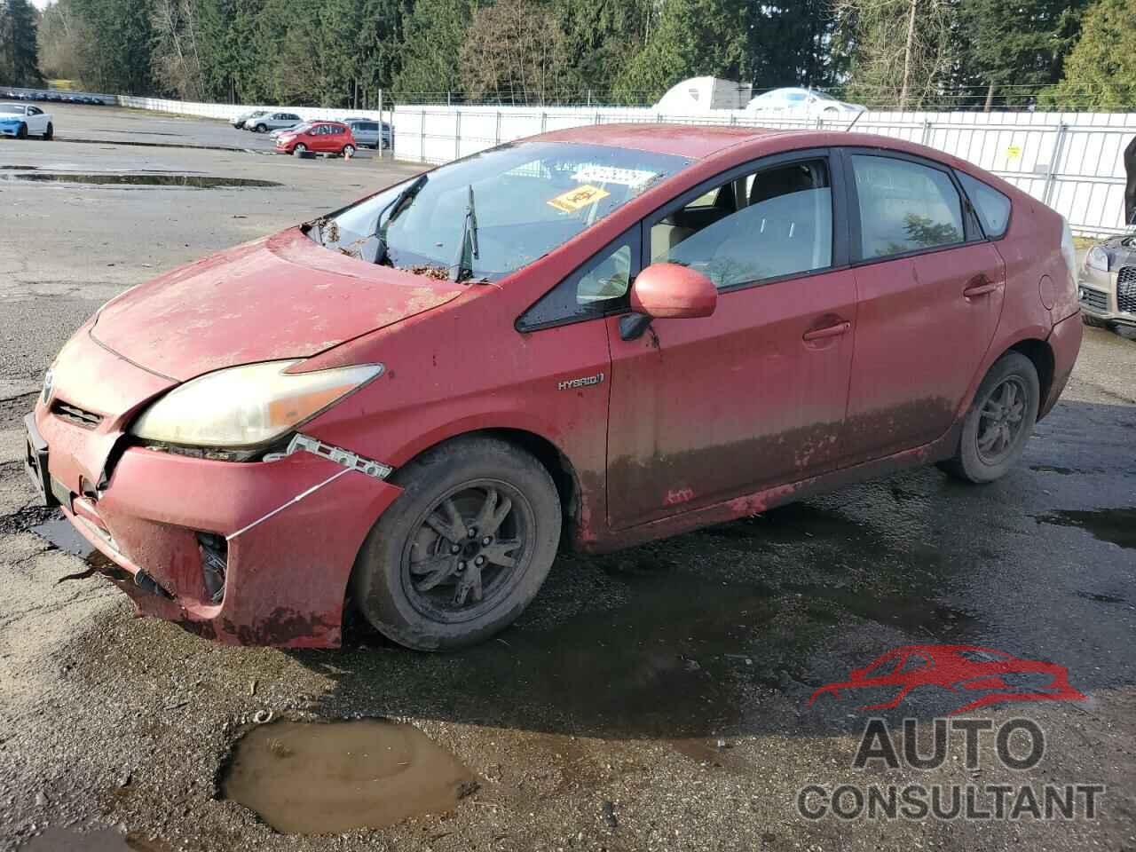 TOYOTA PRIUS 2012 - JTDKN3DU1C5382992