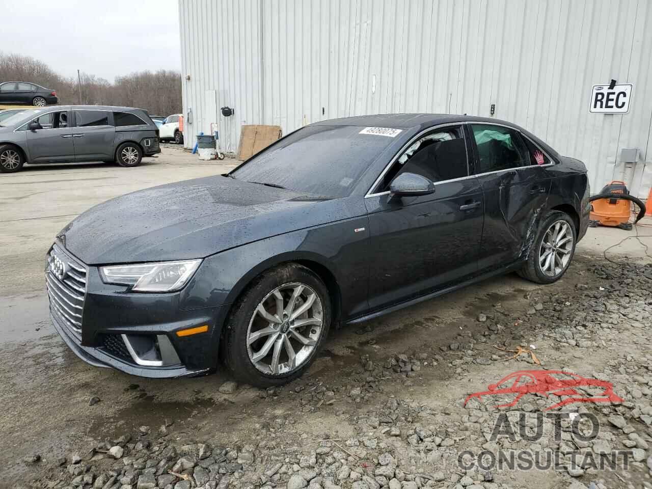AUDI A4 2019 - WAUDNAF45KA007040