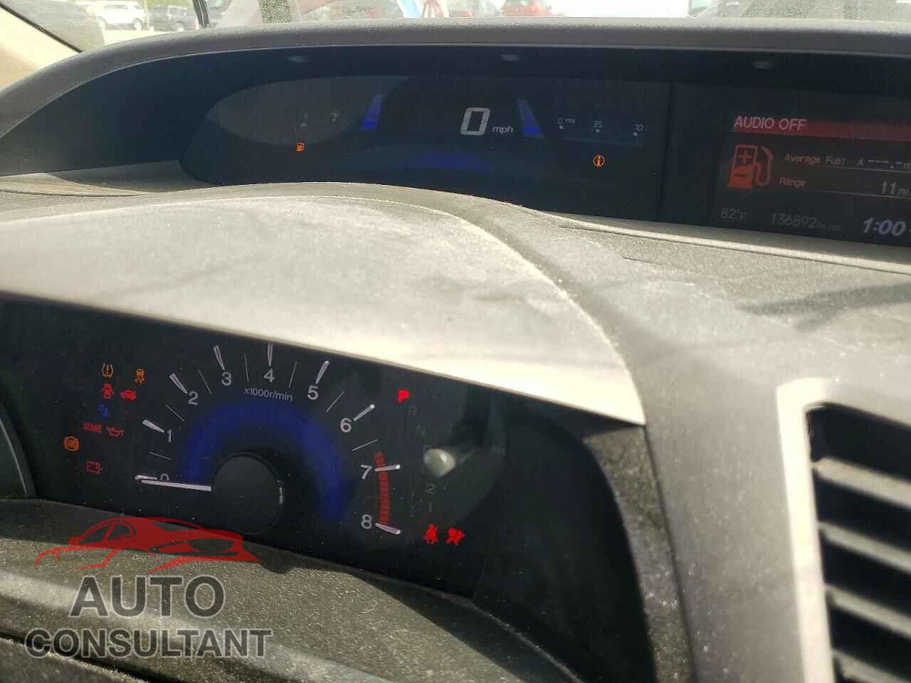 HONDA CIVIC 2012 - 2HGFB2F98CH531616