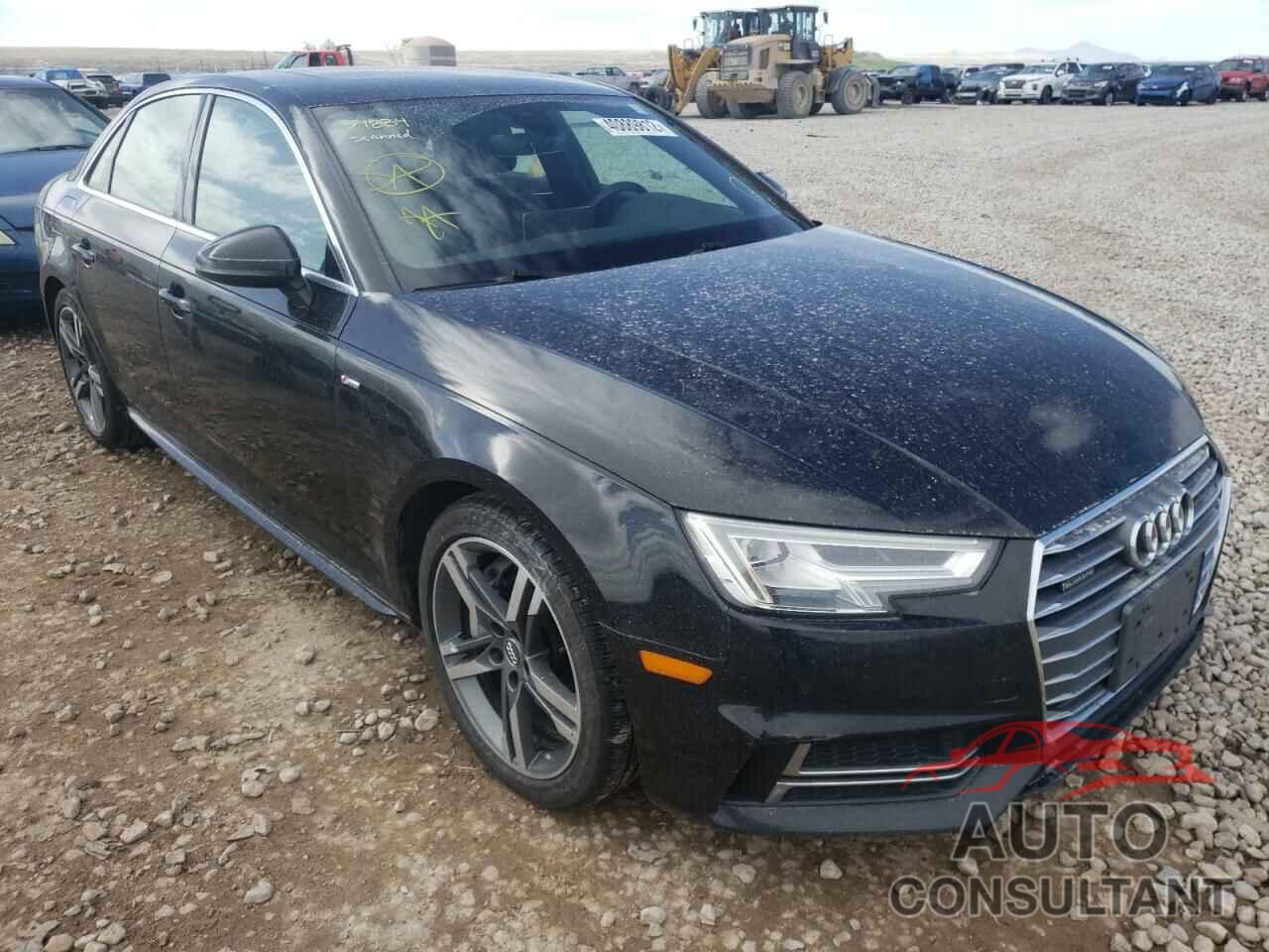 AUDI A4 2017 - WAUENAF45HN055188