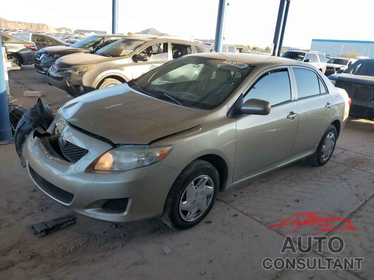 TOYOTA COROLLA 2009 - 1NXBU40E29Z040744