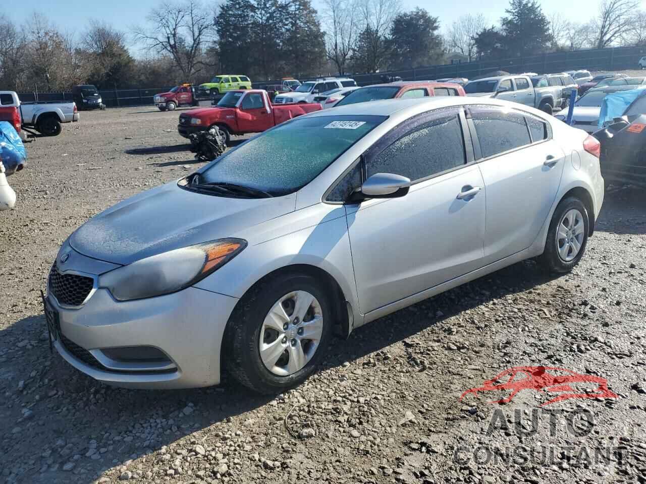 KIA FORTE 2016 - KNAFK4A62G5550311