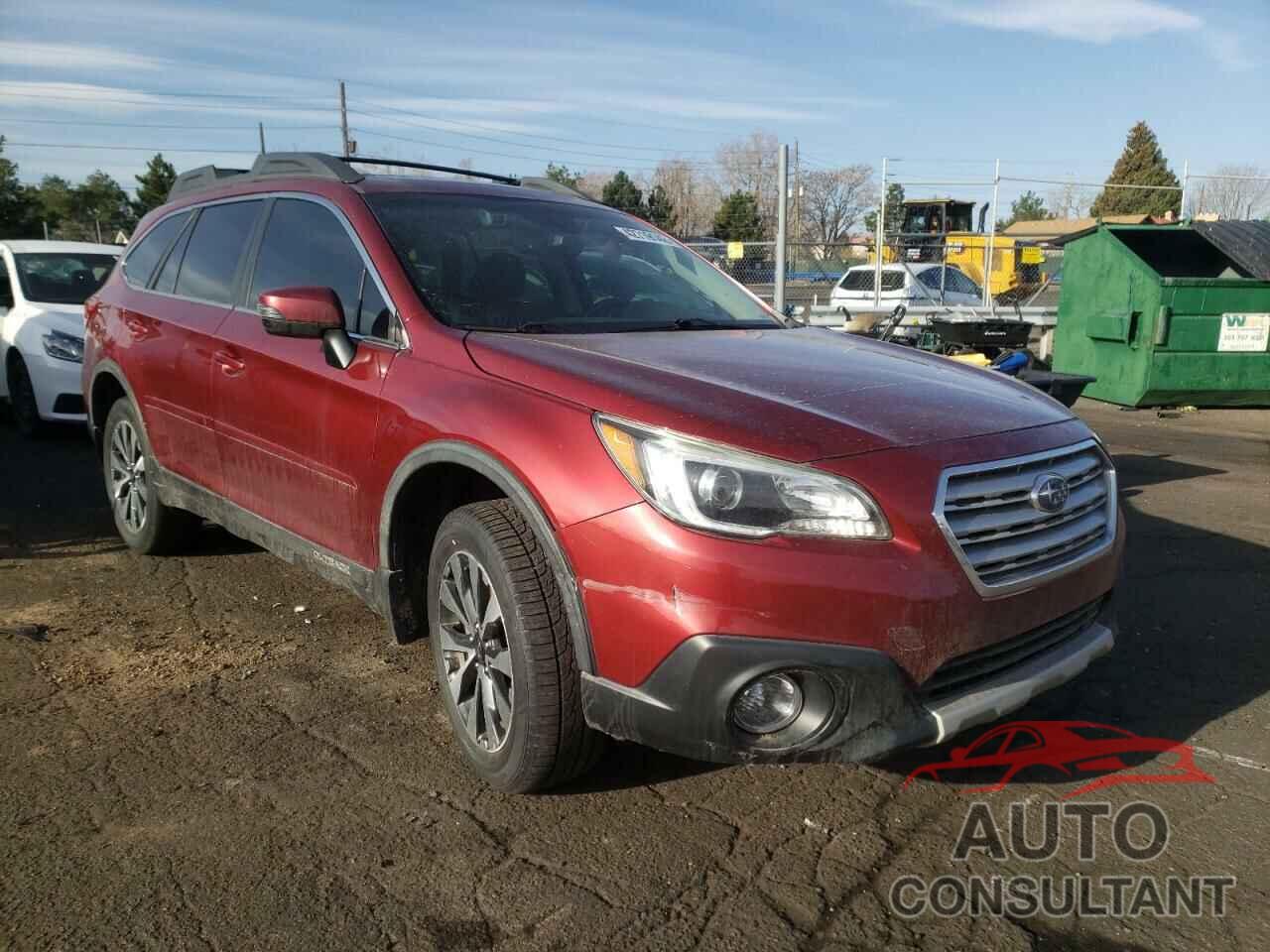 SUBARU OUTBACK 2017 - 4S4BSANCXH3237094