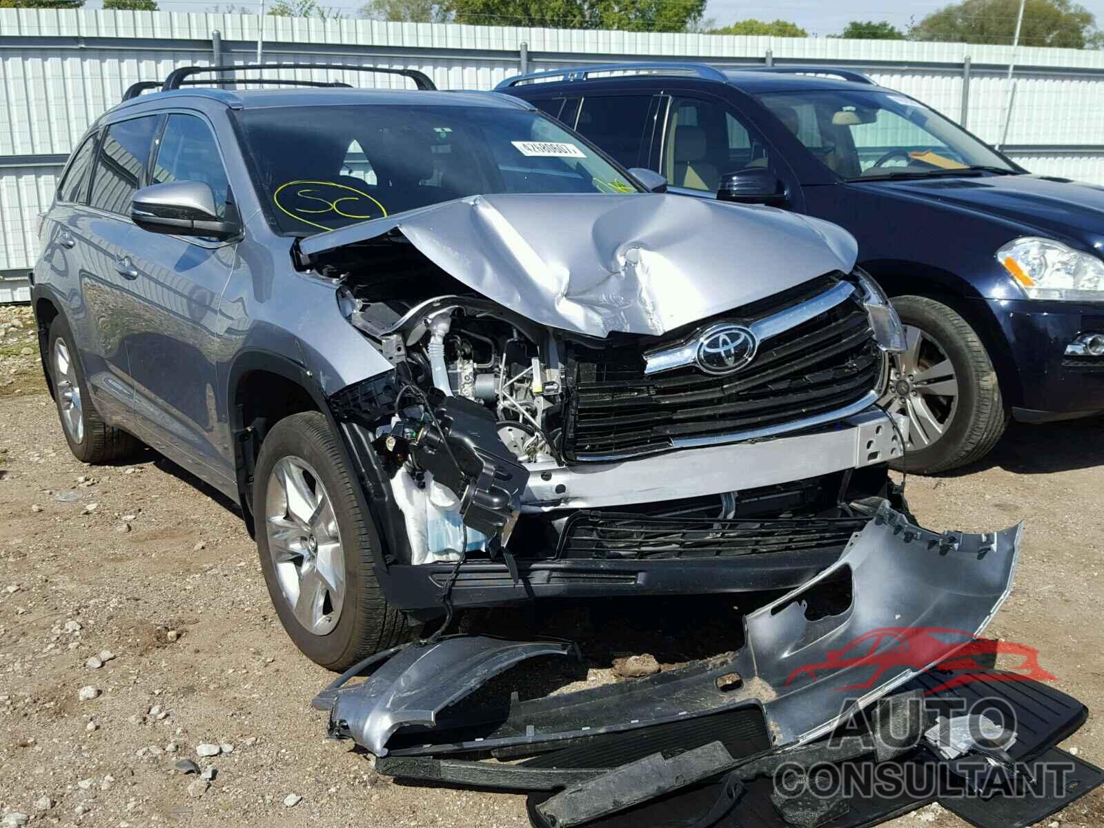 TOYOTA HIGHLANDER 2016 - 5TDDKRFH6GS332190