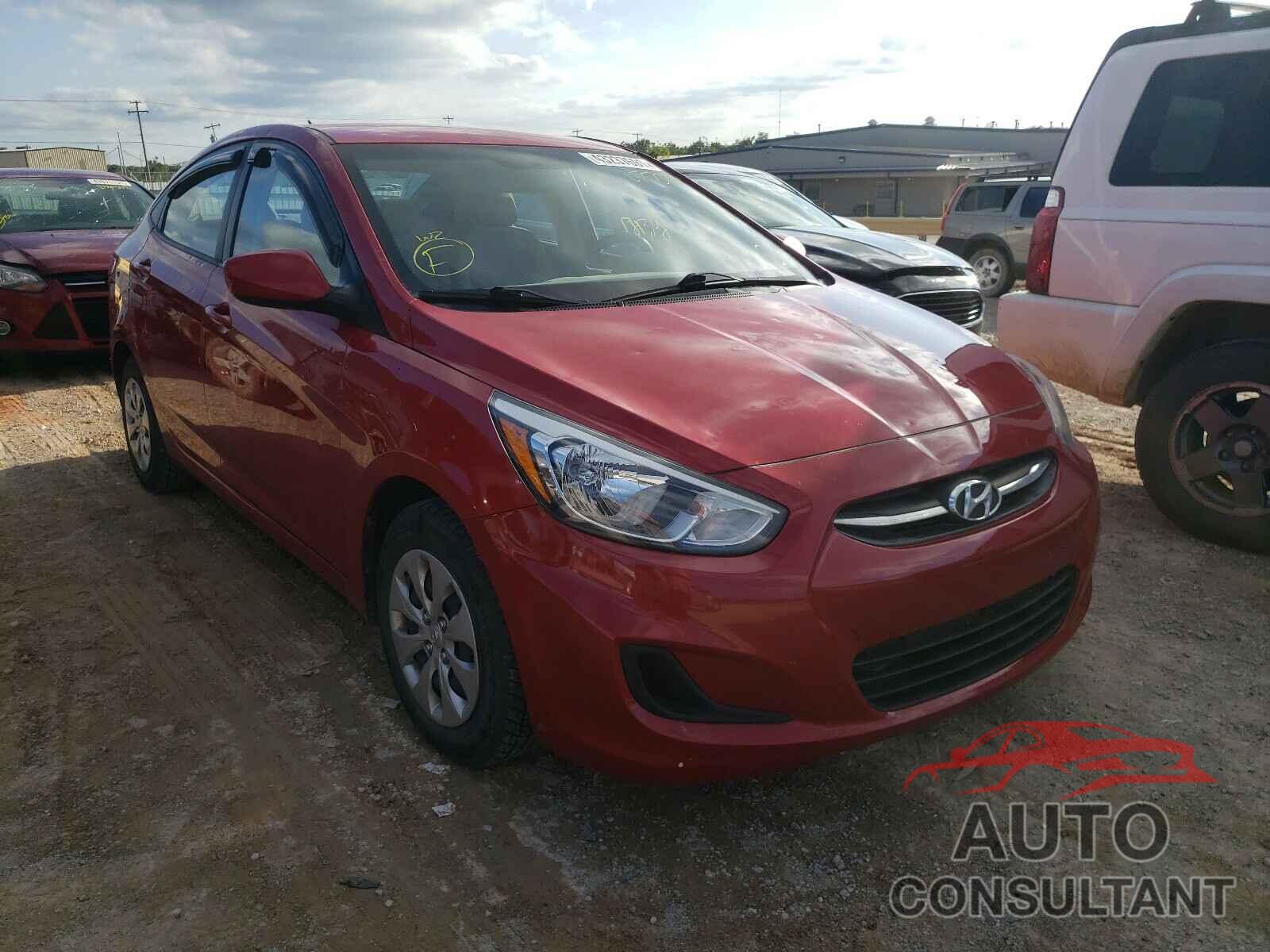 HYUNDAI ACCENT 2016 - KMHCT4AE6GU077332