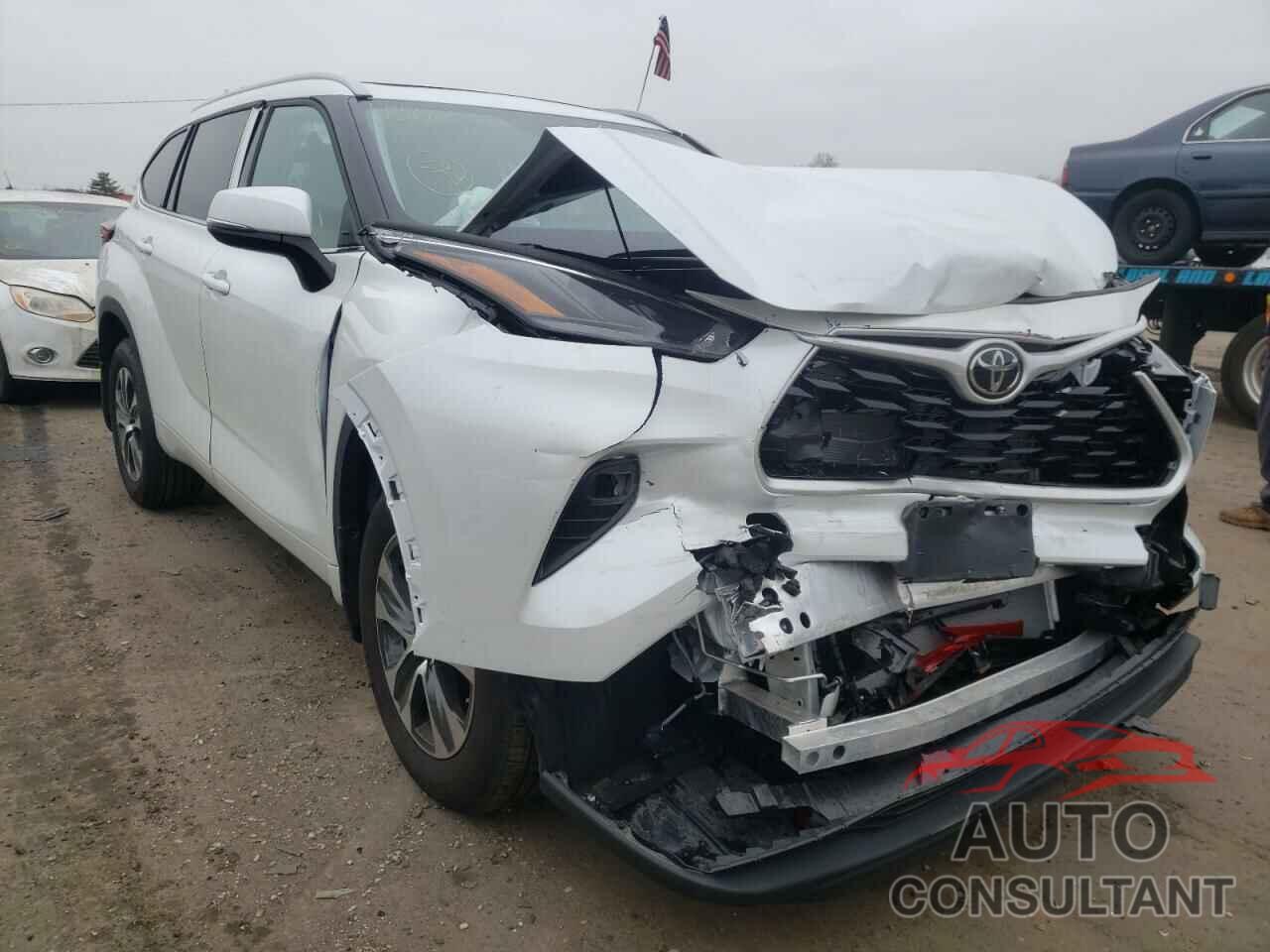 TOYOTA HIGHLANDER 2022 - 5TDGZRBHXNS183486