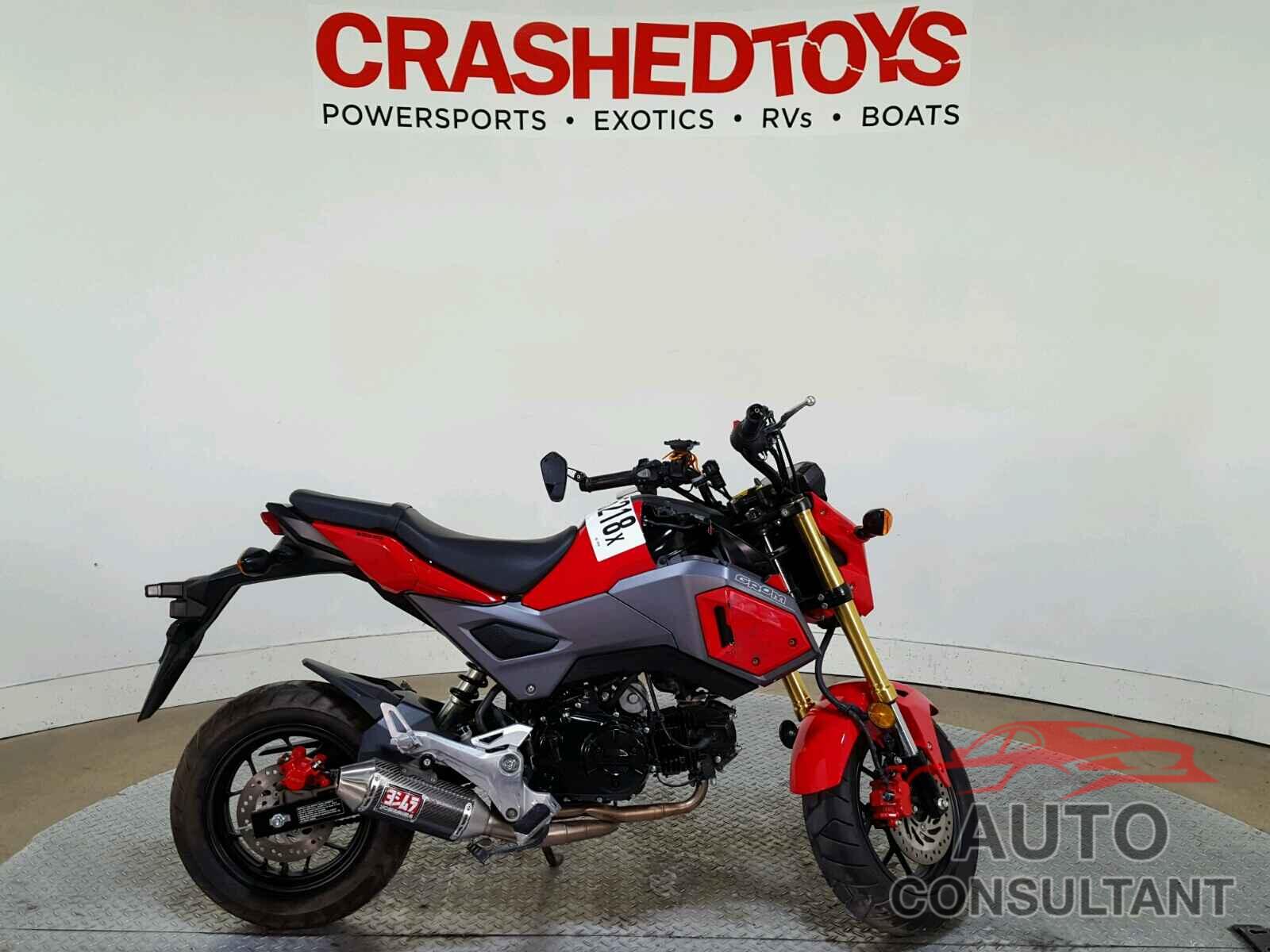 HONDA GROM 125 2017 - MLHJC611XH5202944