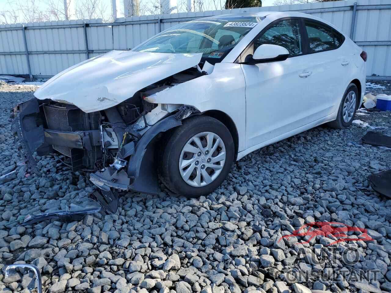 HYUNDAI ELANTRA 2017 - 5NPD74LFXHH078675