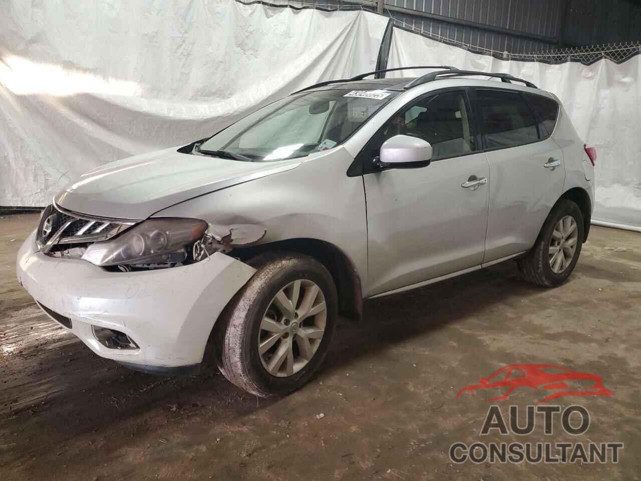 NISSAN MURANO 2012 - JN8AZ1MU0CW107956