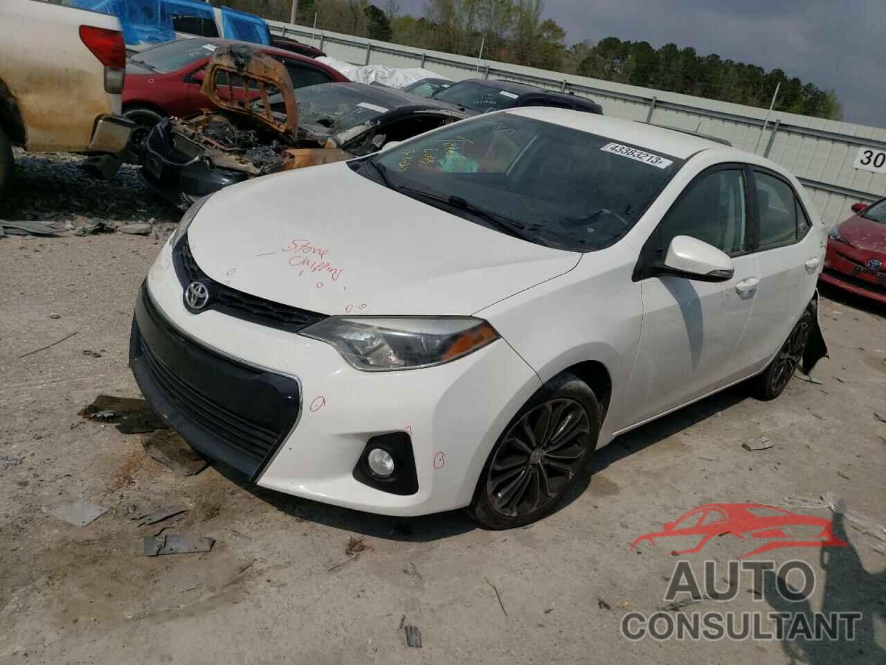 TOYOTA COROLLA 2016 - 2T1BURHE4GC575140