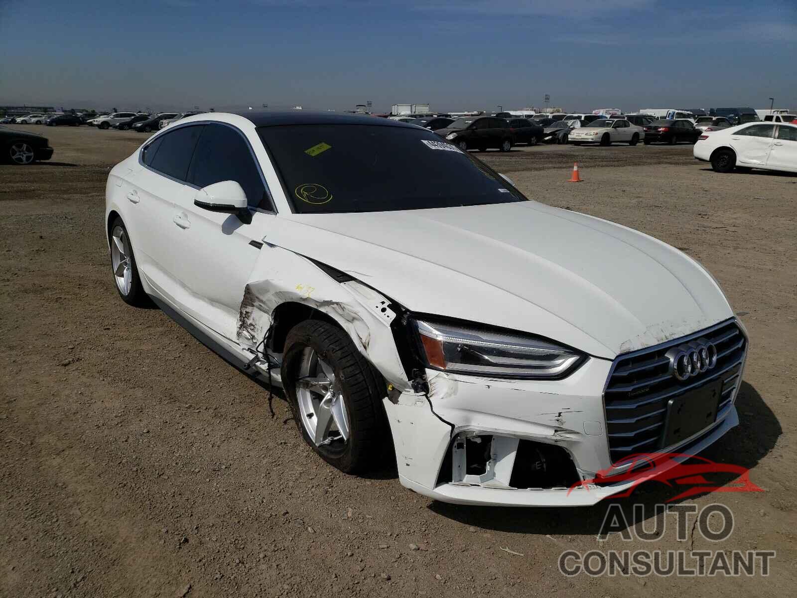 AUDI A5 2018 - WAUDNCF53JA010862