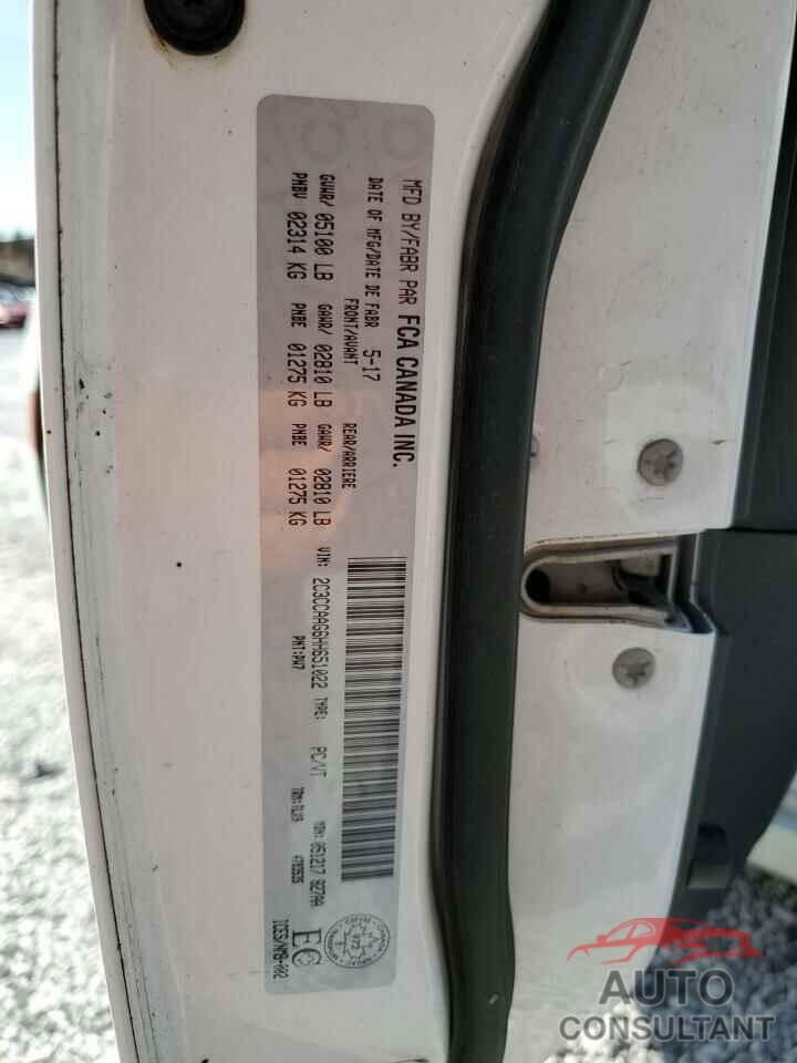 CHRYSLER 300 2017 - 2C3CCAAG6HH651022