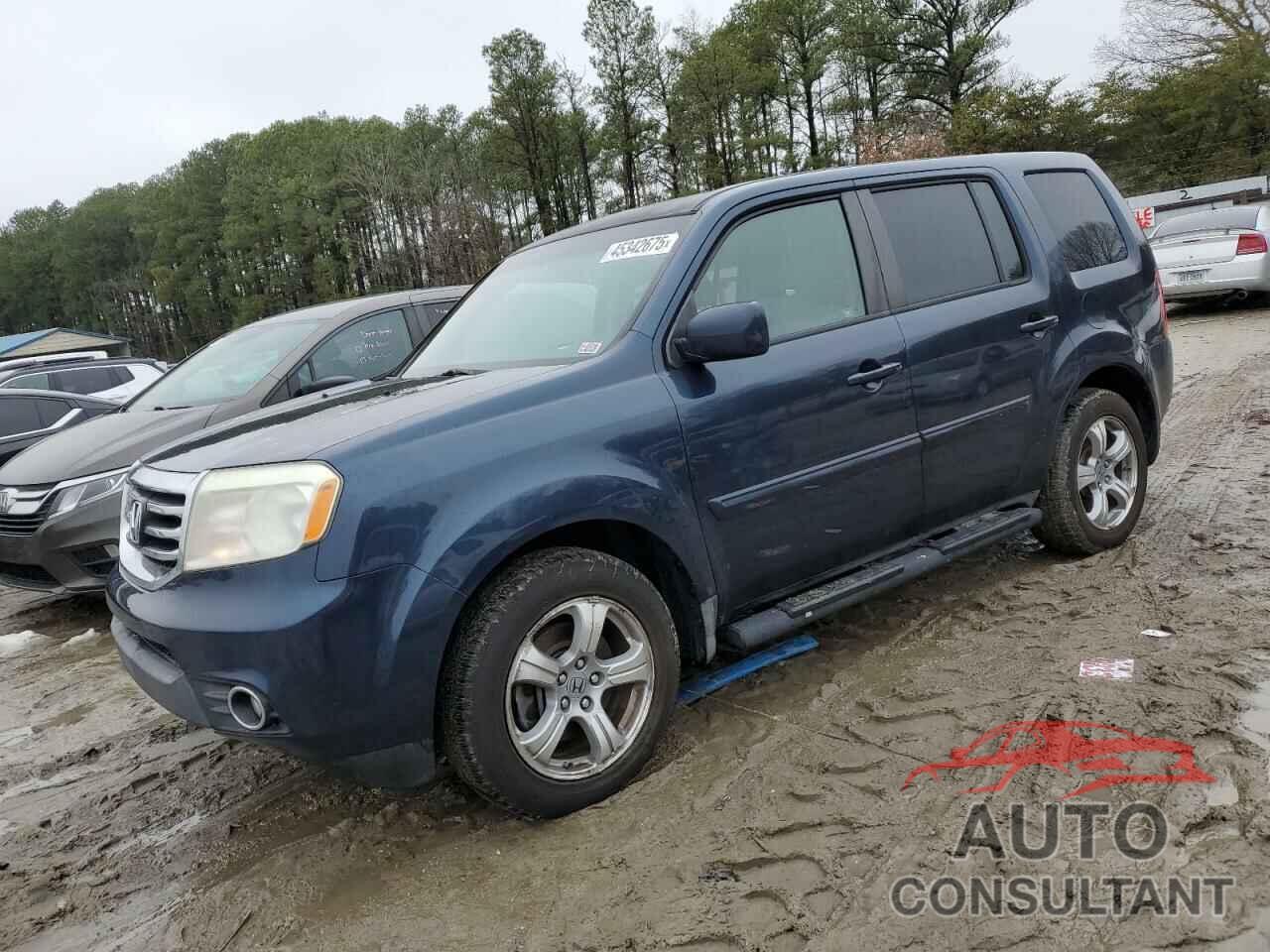 HONDA PILOT 2012 - 5FNYF4H45CB021402