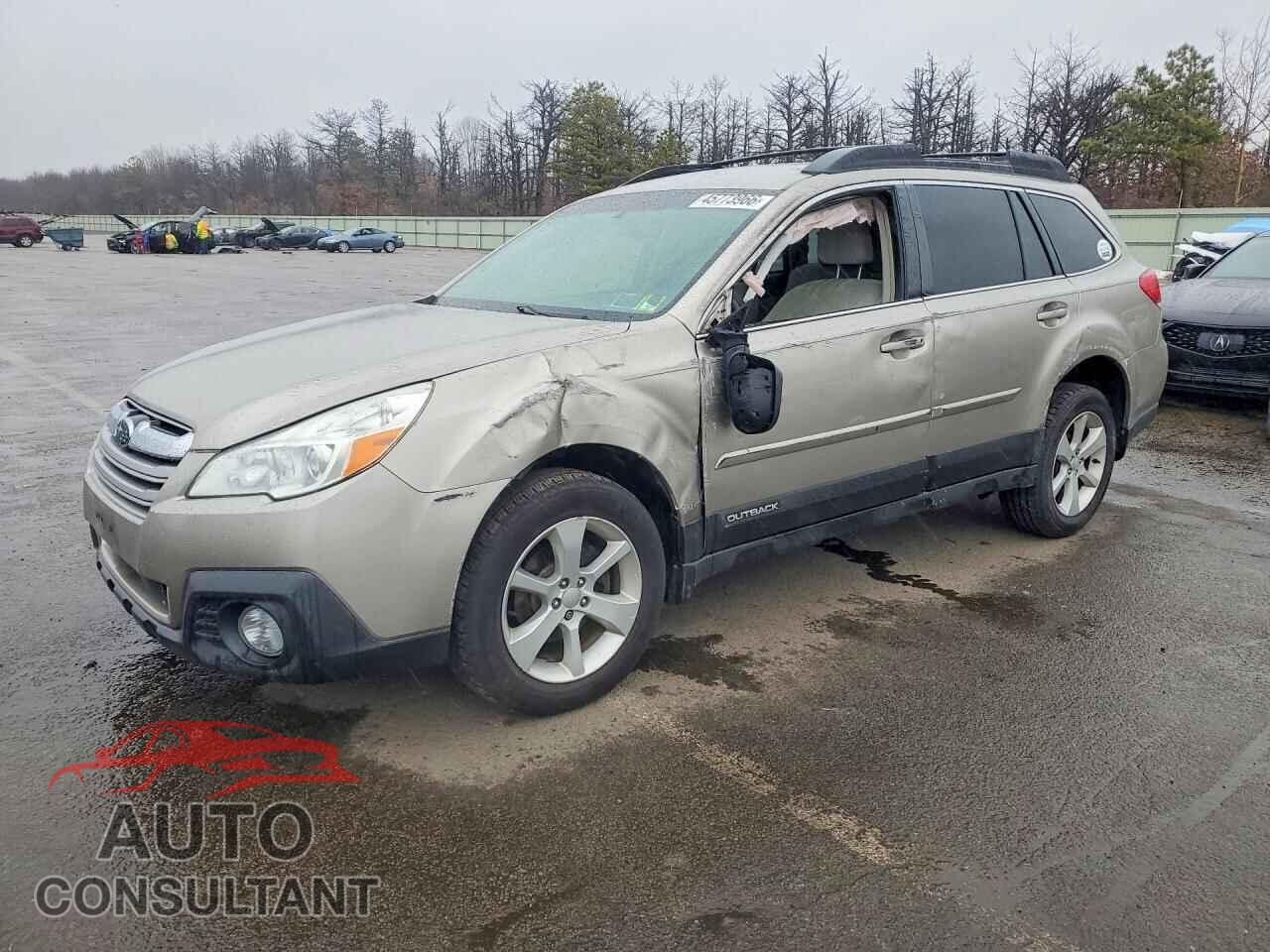 SUBARU OUTBACK 2014 - 4S4BRBCC2E3240068