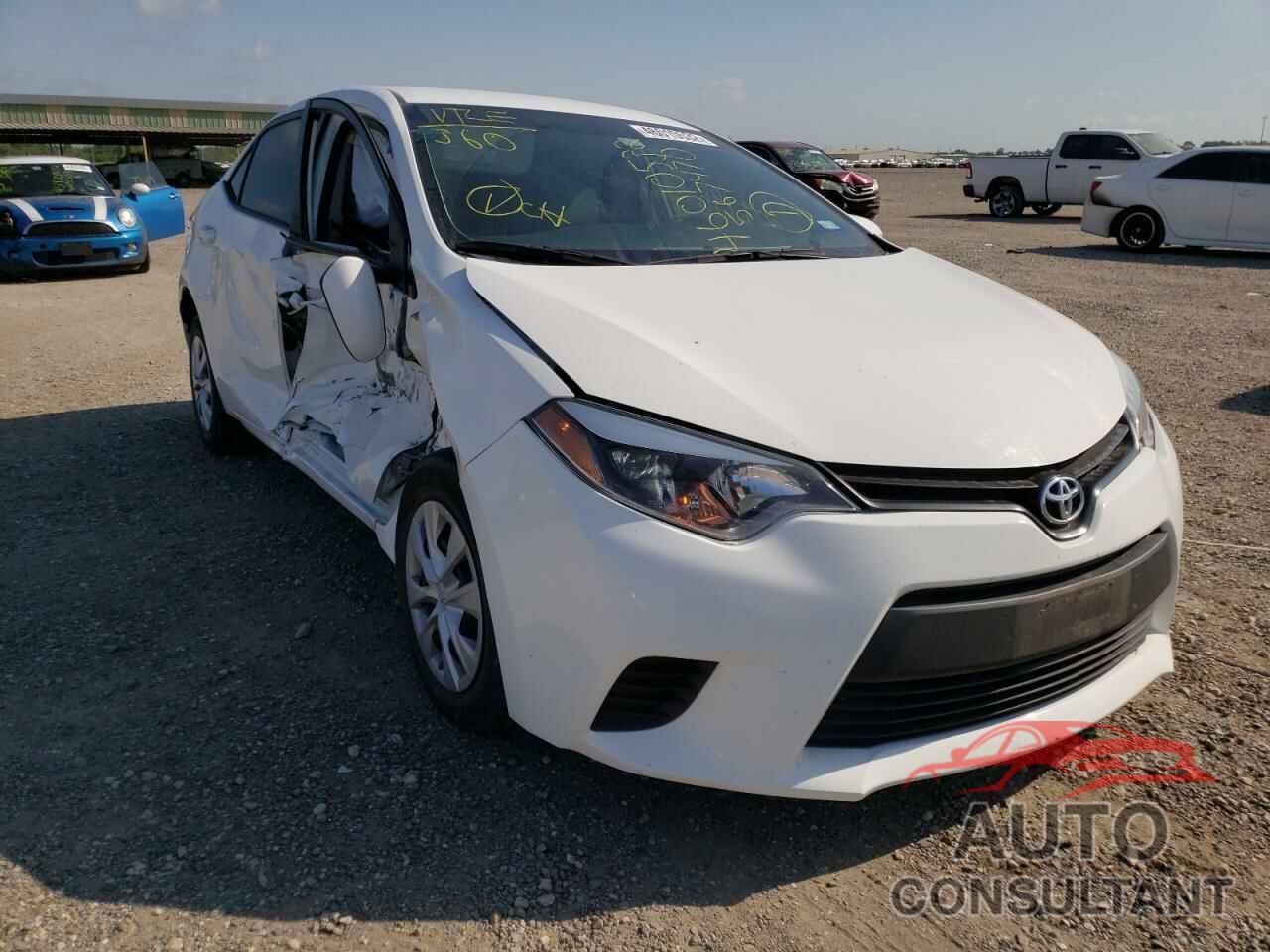 TOYOTA COROLLA 2016 - 5YFBURHE7GP567470