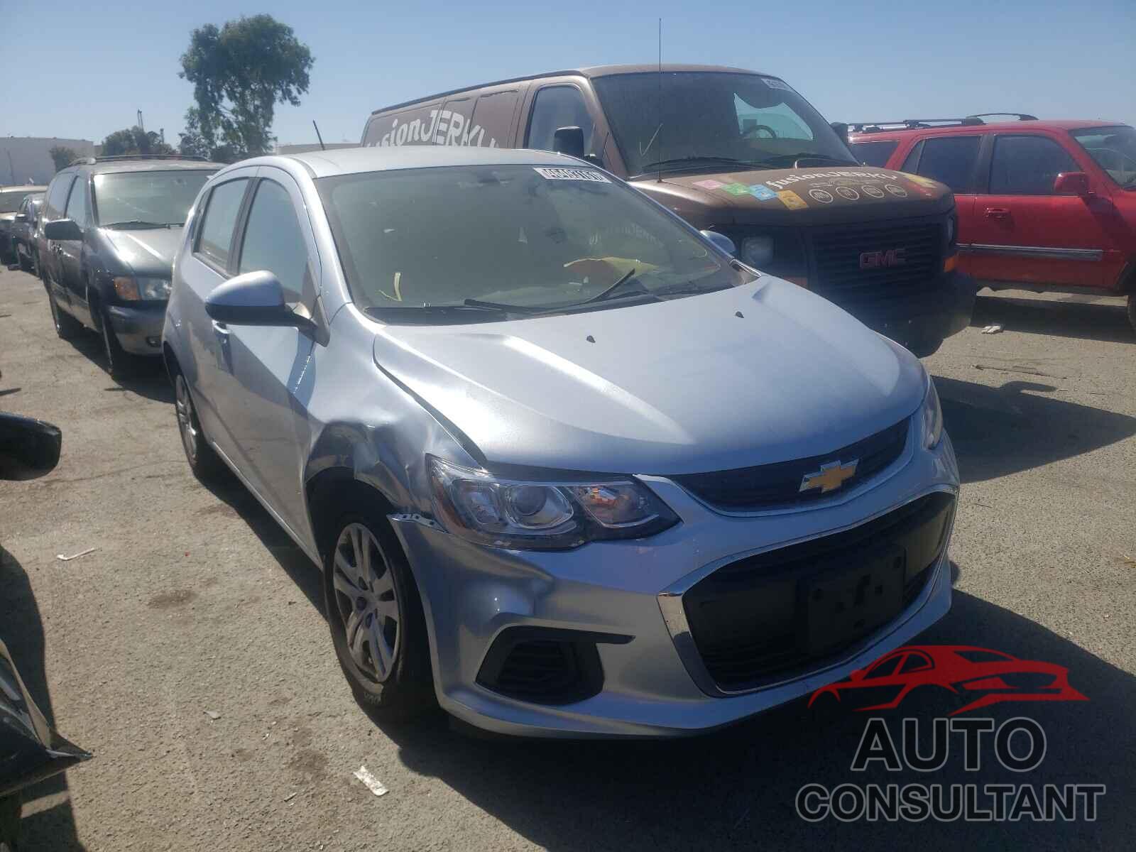 CHEVROLET SONIC 2018 - 1G1JG6SH7J4120533