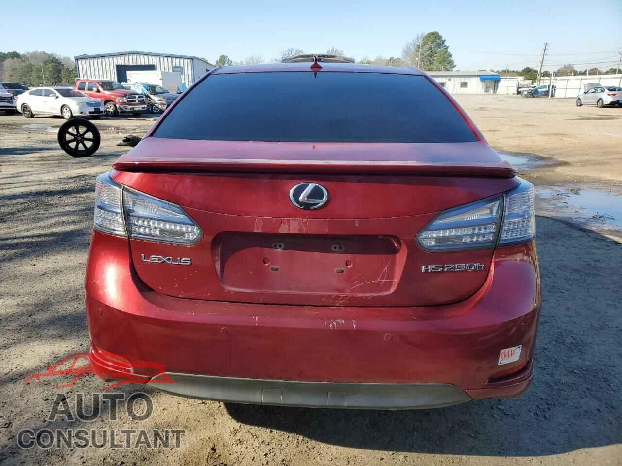 LEXUS HS 2010 - JTHBB1BA3A2010797