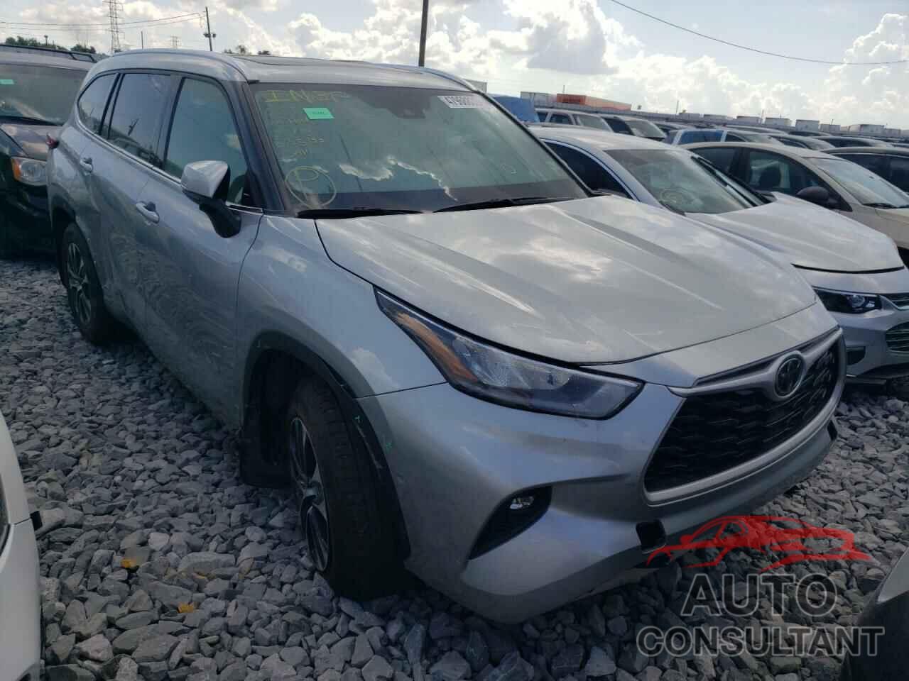 TOYOTA HIGHLANDER 2020 - 5TDGZRAH6LS513896