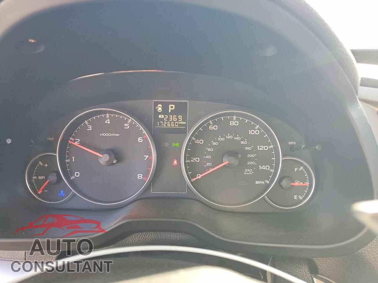 SUBARU OUTBACK 2013 - 4S4BRBCC4D3318400
