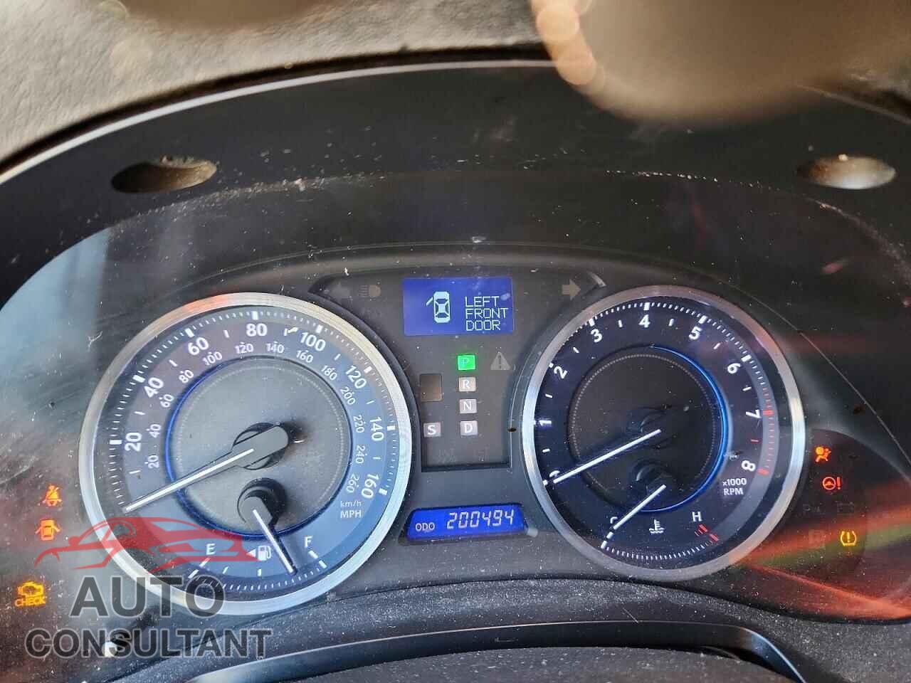 LEXUS IS 2011 - JTHBF5C24B5141949
